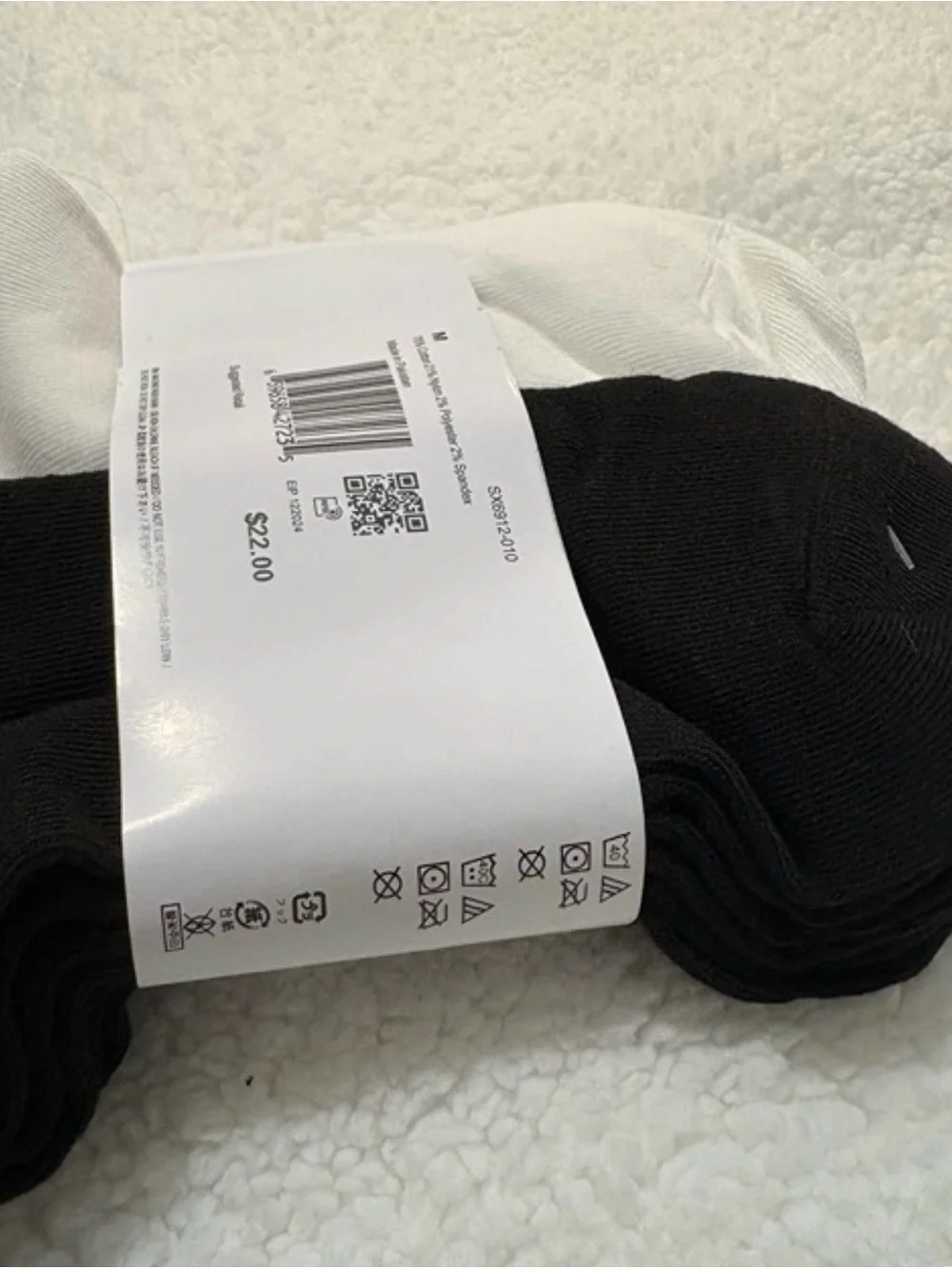 Nike Everyday Plus Dri-Fit NWT Ankle Sock 6 pack in Size M(men 6-8,women 6-10)